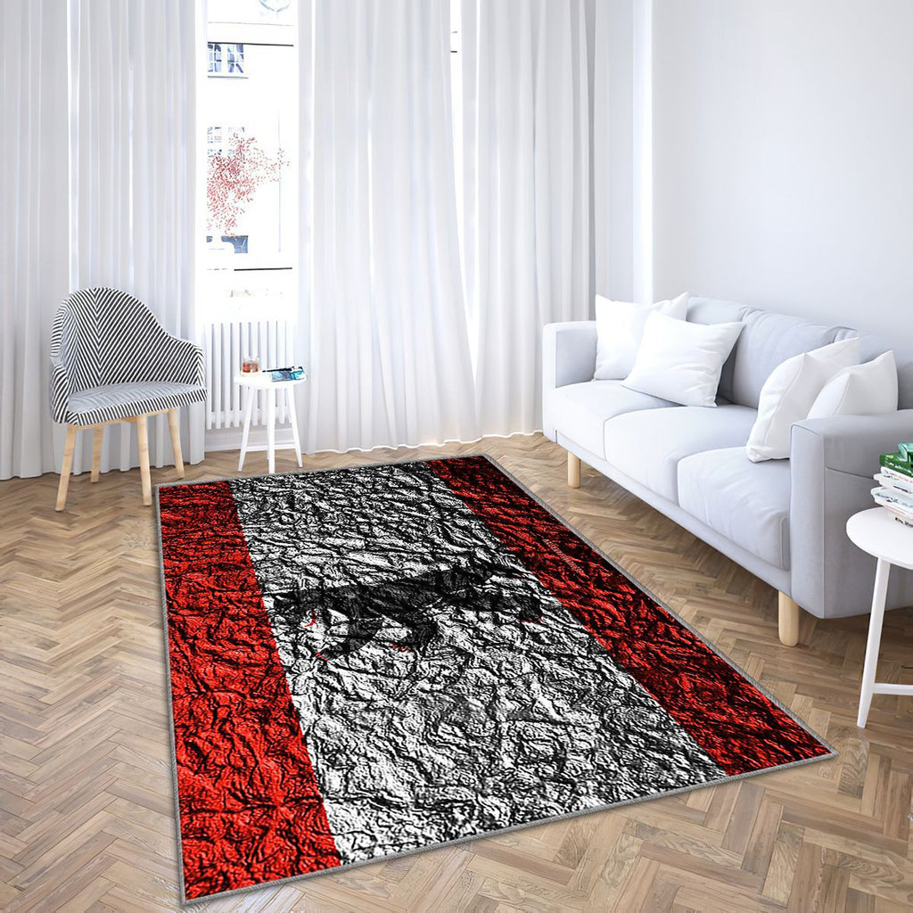 Drapeau De Berlin Texture De Pierre Tapis Sol - Tapis De Salon, Drapeau De Berlin État Allemand Berlin Tapis Art, Tapis pour la décoration de la maison