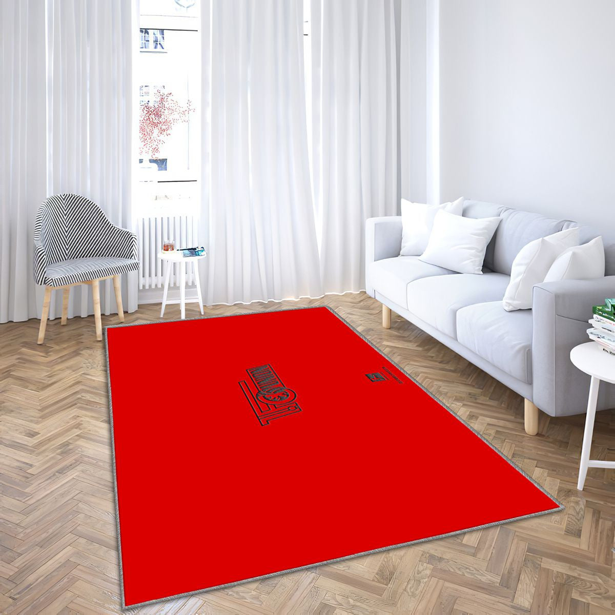 Fc Union Berlin Tapis Sol - Tapis De Salon, équipe allemande de football Fc Union Berlinbundesliga Tapis Art, Tapis pour la décoration de la maison