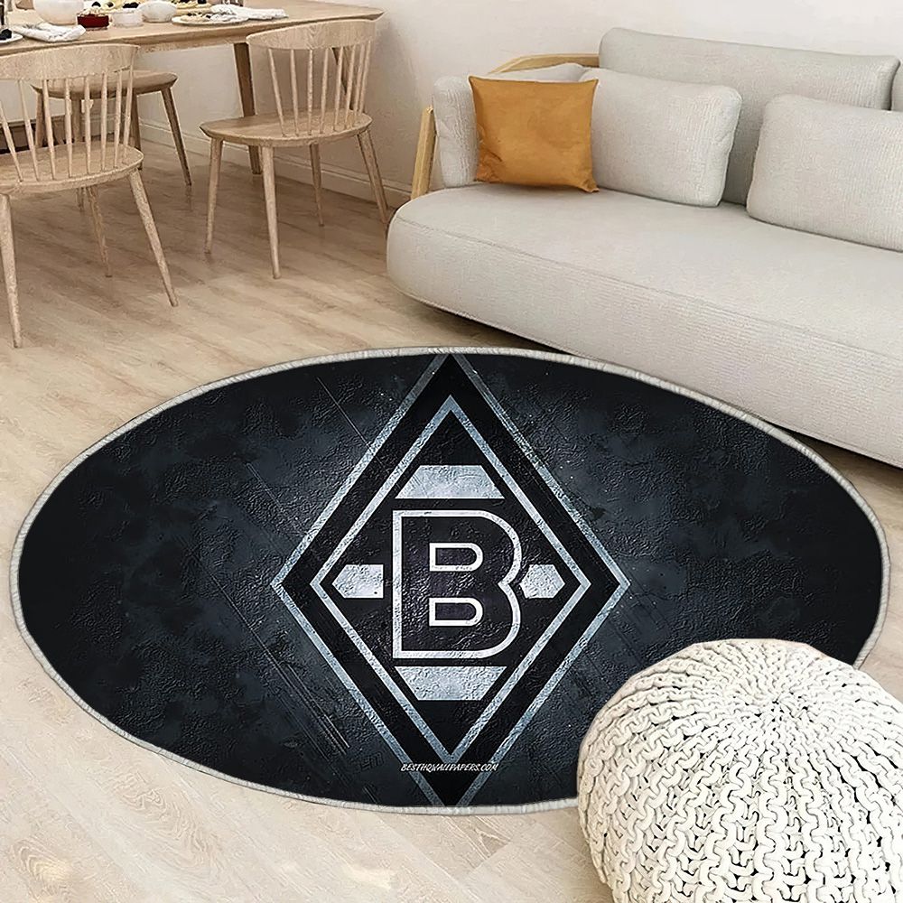 Borussia Mönchengladbach Tapis Sol - Tapis De Salon, Borussia Mönchengladbachgrunge Art Tapis Art, Tapis pour la décoration de la maison