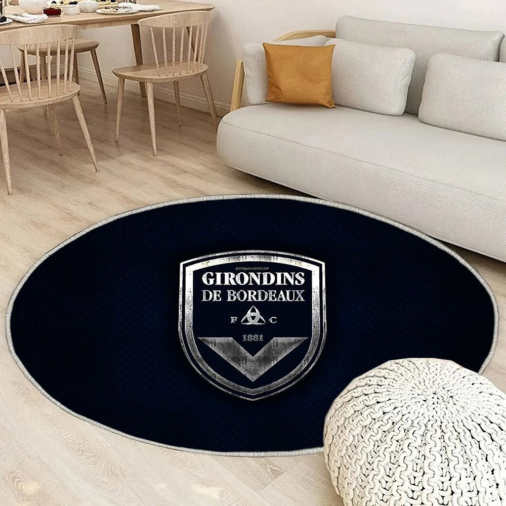 FC Girondins Bordeaux Tapis Sol - Tapis De Salon, France Ligue 1 Tapis Art, Tapis pour la décoration de la maison