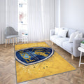 Logo Fc Sochaux-Montbéliard Tapis Sol - Tapis De Salon, Football Français Tapis Art, Tapis pour la décoration de la maison