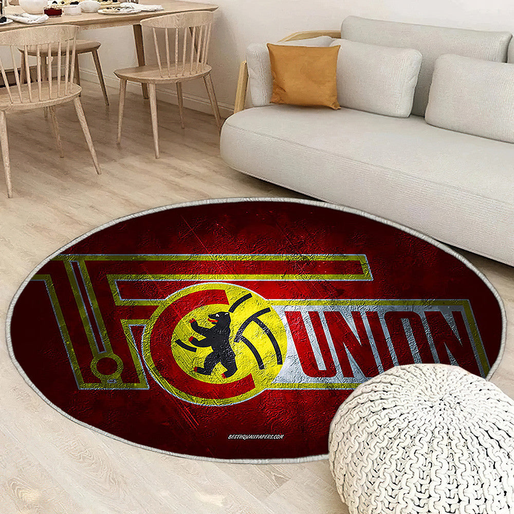 Fc Union Berlin Tapis Sol - Tapis De Salon, Pierre Rouge Fc Union Berlingrunge Art Tapis Art, Tapis pour la décoration de la maison