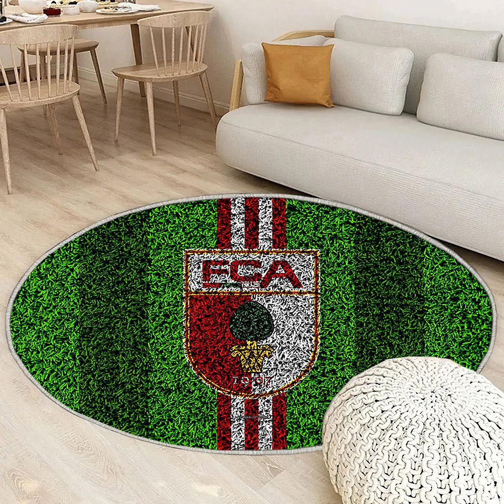 Club de football allemand Fc Augsburg Tapis Sol - Tapis De Salon, Augsbourg Allemagne Tapis Art, Tapis pour la décoration de la maison