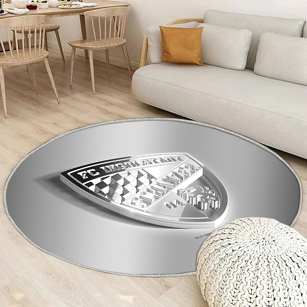 Fc Ingolstadt 04 Tapis Sol - Tapis De Salon, Club de football allemand 3Dingolstadtbundesliga 2 Tapis Art, Tapis pour la décoration de la maison