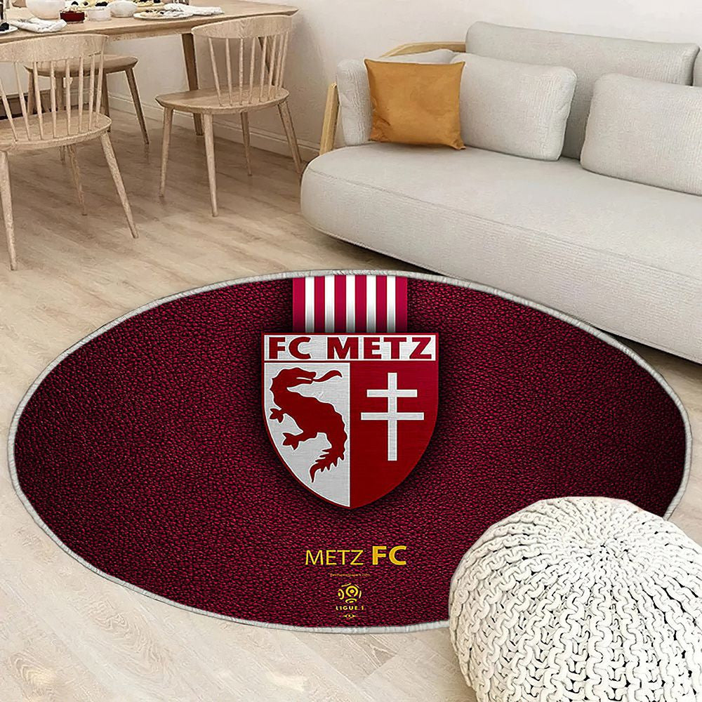 Fc Metz Club Français de Football Tapis Sol - Tapis De Salon, France Tapis Art, Tapis pour la décoration de la maison