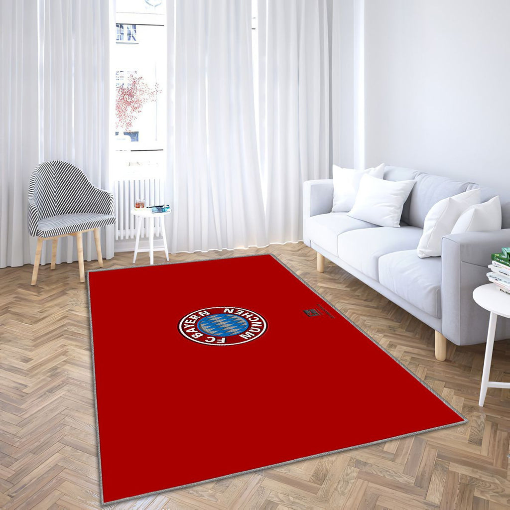 Fc Bayern Munich Tapis Sol - Tapis De Salon, équipe allemande de football Bayern Munichbundesliga Tapis Art, Tapis pour la décoration de la maison