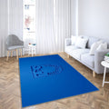 Fc Magdebourg Tapis Sol - Tapis De Salon, Club de Football Bleu 3D allemand Tapis Art, Tapis pour la décoration de la maison