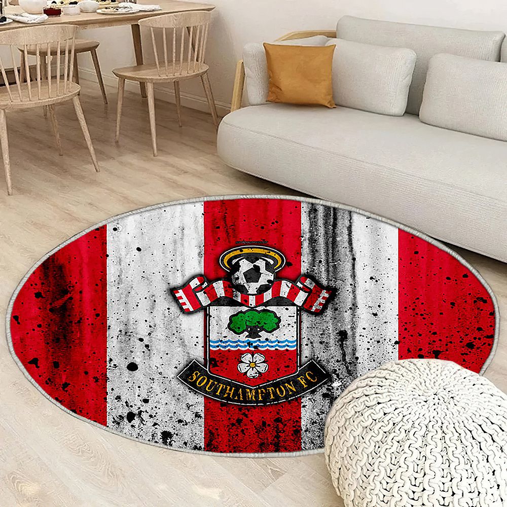 Fc Southampton Premier League Tapis Sol - Tapis De Salon, Angleterre Football Football Club Tapis Art, Tapis pour la décoration de la maison