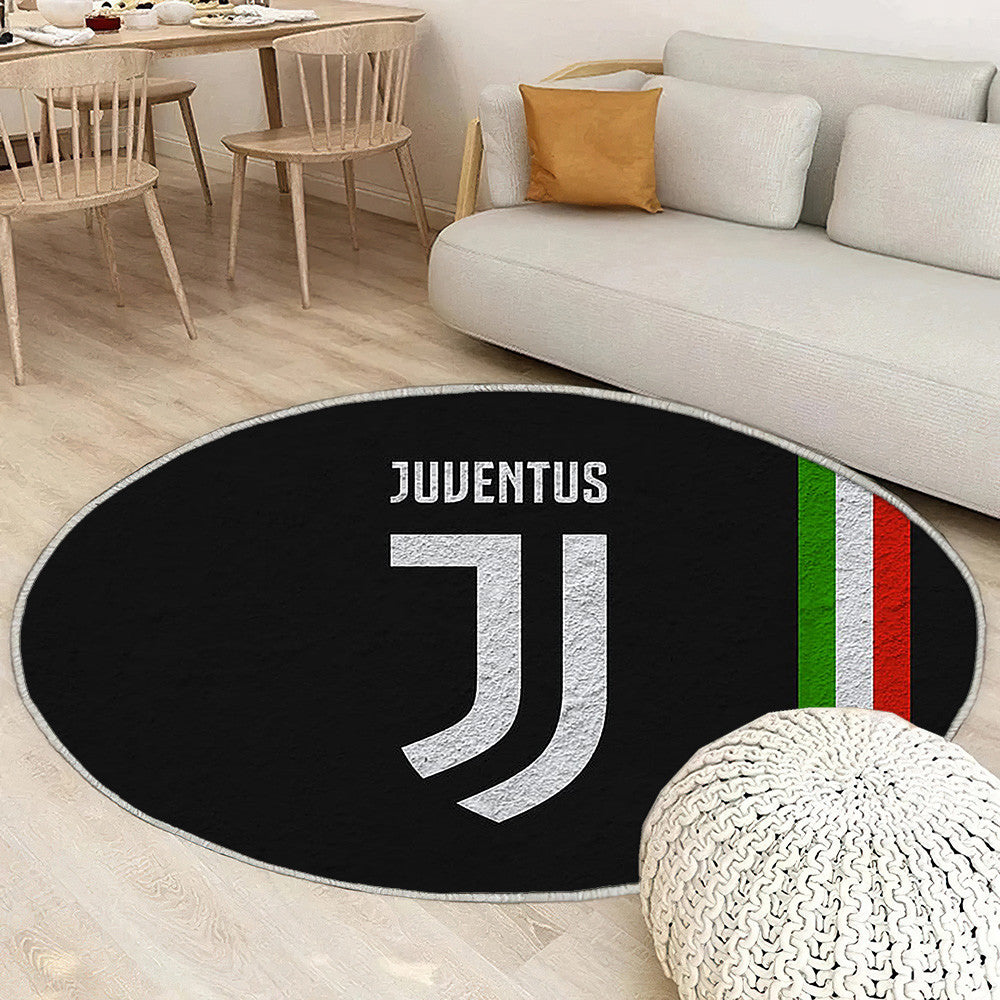 Juventus Tapis Sol - Tapis De Salon, nouvelle Juventus Serie A Tapis Art, Tapis pour la décoration de la maison