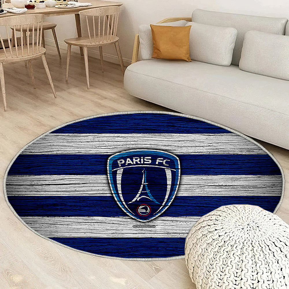 Paris Fc Ligue 2France Paris Tapis Sol - Tapis De Salon, Football Club Liga 2 Tapis Art, Tapis pour la décoration de la maison
