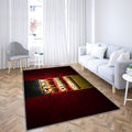 Restez fort en Allemagne Tapis Sol - Tapis De Salon, soutenez l’illustration du drapeau allemand de l’Allemagne Tapis Art, Tapis pour la décoration de la maison