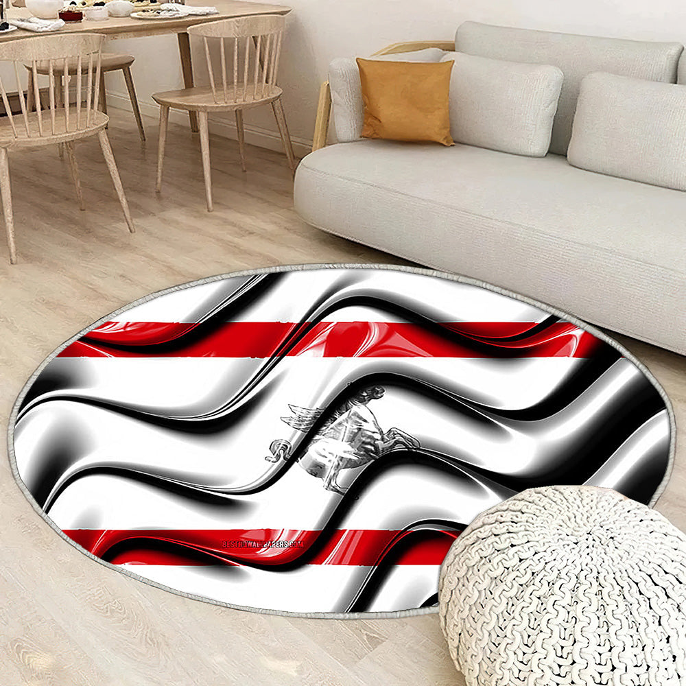 Toscane Drapeau Régions d'Italie Tapis Sol - Tapis De Salon, Toscane Toscane Régions italiennes Tapis Art, Tapis pour la décoration de la maison