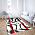 Toscane Drapeau Régions d'Italie Tapis Sol - Tapis De Salon, Toscane Toscane Régions italiennes Tapis Art, Tapis pour la décoration de la maison