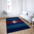 Rc Strasbourg Alsace Logobleu Rouge Mesh Rc Strasbourg Alsace Tapis Sol - Tapis De Salon, Strasbourg France Tapis Art, Tapis pour la décoration de la maison