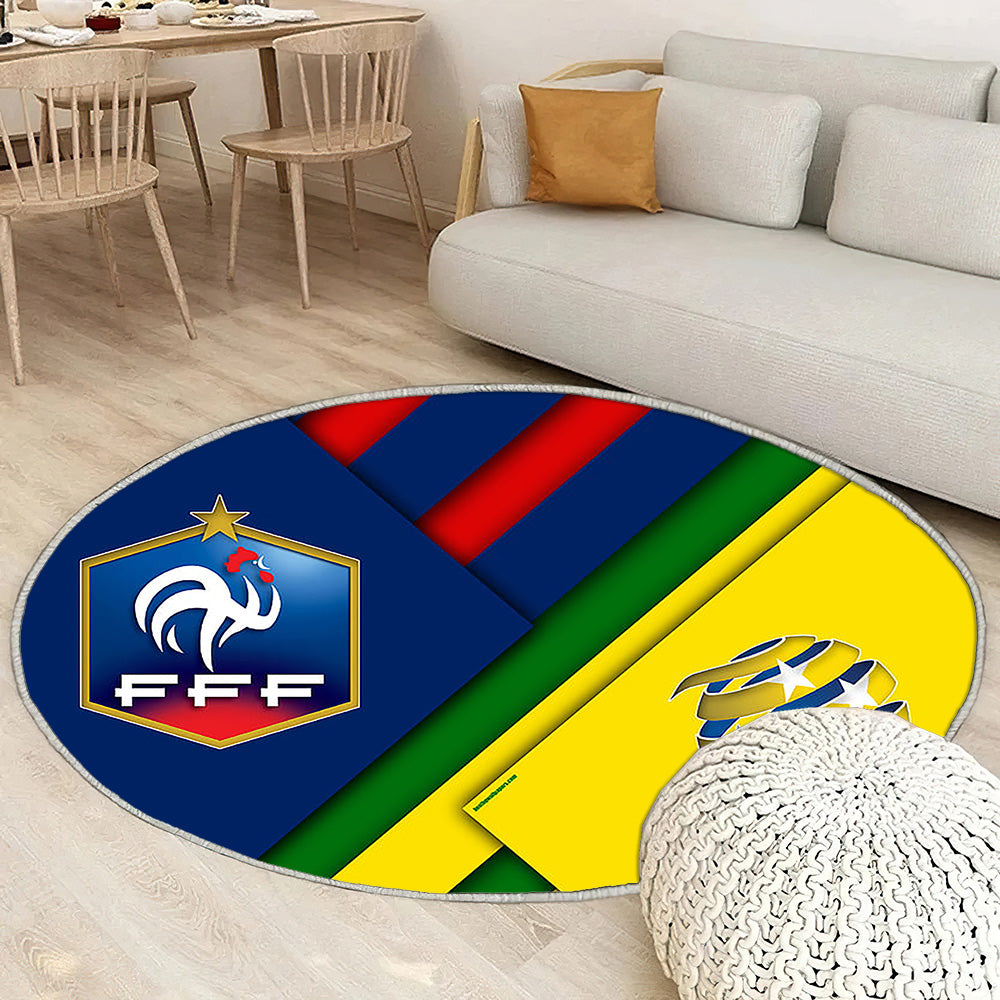 France Vs Australie Tapis Sol - Tapis De Salon, Groupe CS Tapis Art, Tapis pour la décoration de la maison
