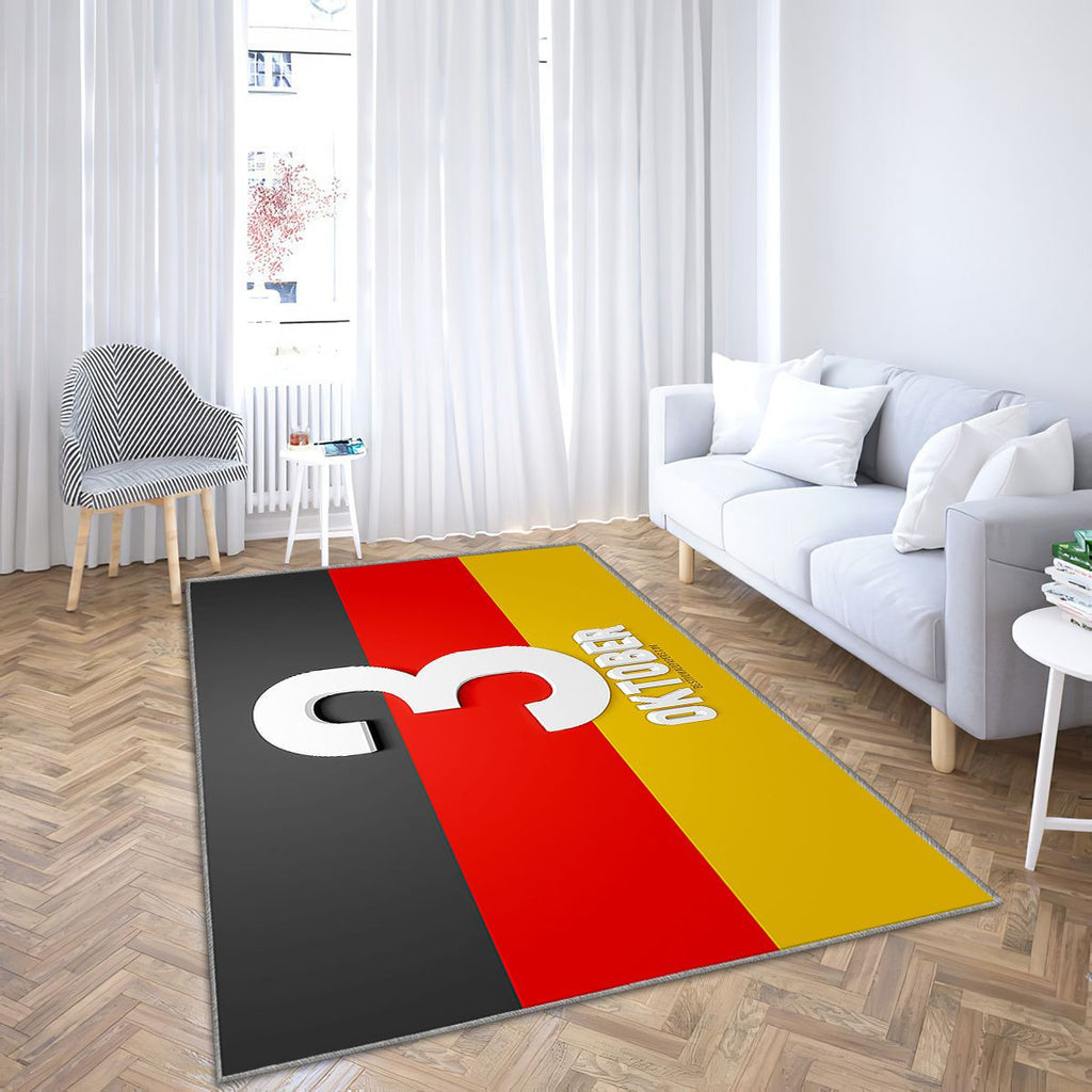 Journée de l'unité allemande Tapis Sol - Tapis De Salon, Deutschen Einheit Tapis Art, Tapis pour la décoration de la maison