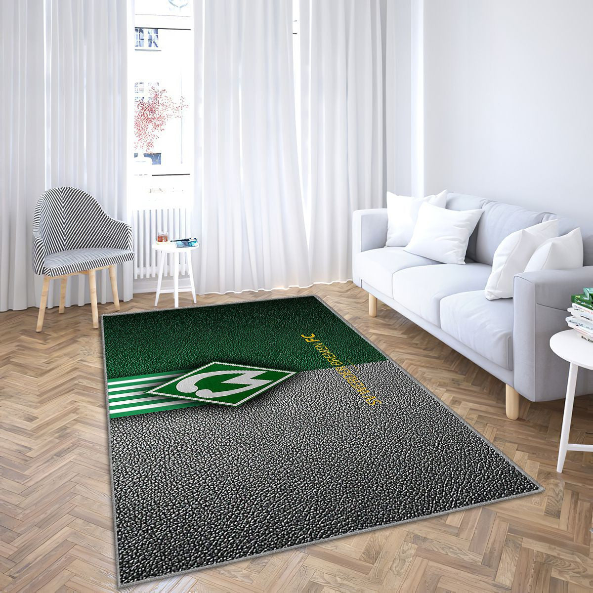 Sv Werder Bremen Fc Club de football allemand Tapis Sol - Tapis De Salon, Championnats d'Allemagne d'Allemagne Tapis Art, Tapis pour la décoration de la maison