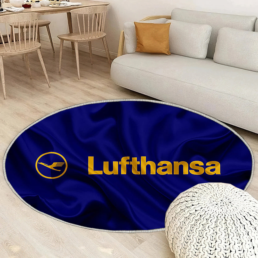 Lufthansa Tapis Sol - Tapis De Salon, transporteur aérien allemand Lufthansa Tapis Art, Tapis pour la décoration de la maison