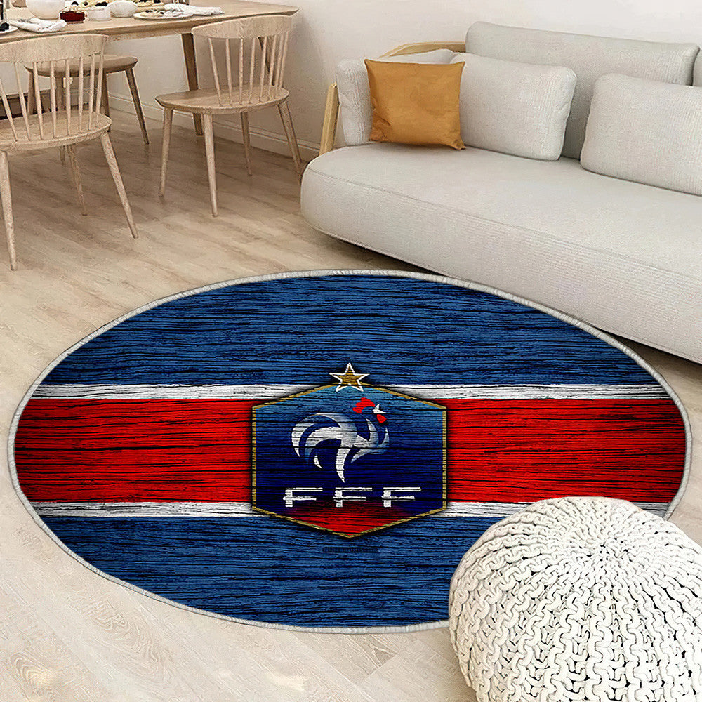 Equipe de France de Football Tapis Sol - Tapis De Salon, Europe Football Tapis Art, Tapis pour la décoration de la maison