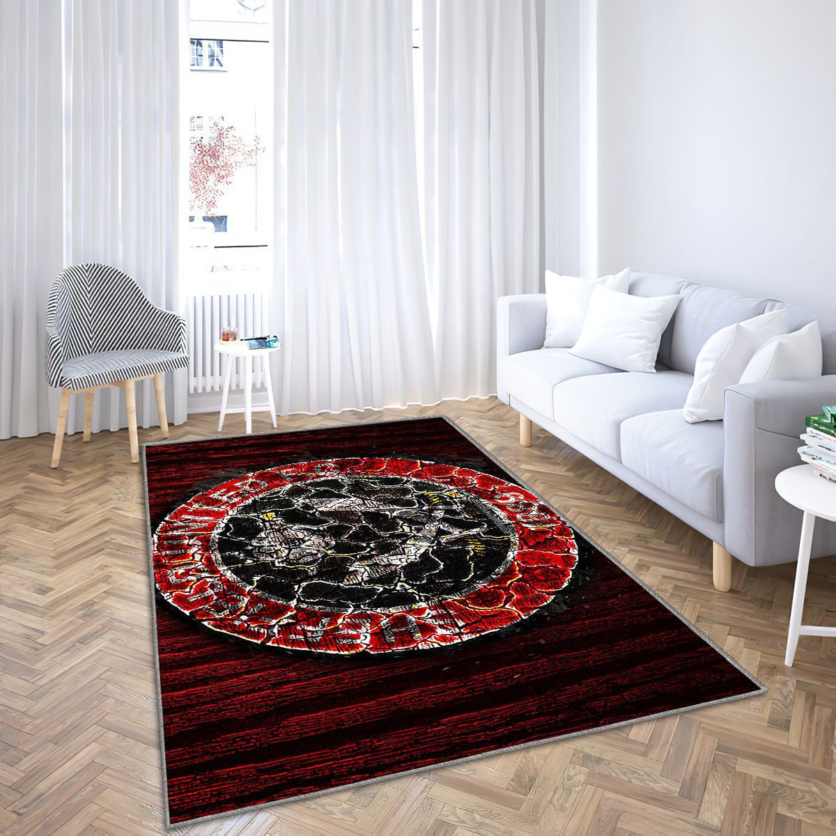 Sheffield United Tapis Sol - Tapis De Salon, championnat du club de football anglais Tapis Art, Tapis pour la décoration de la maison