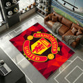 Manchester United Rouge Abstrait 2