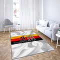 Emblème de l'Université d'Augsbourg Tapis Sol - Tapis De Salon, Université d'Augsburgaugsburg Allemagne Tapis Art, Tapis pour la décoration de la maison