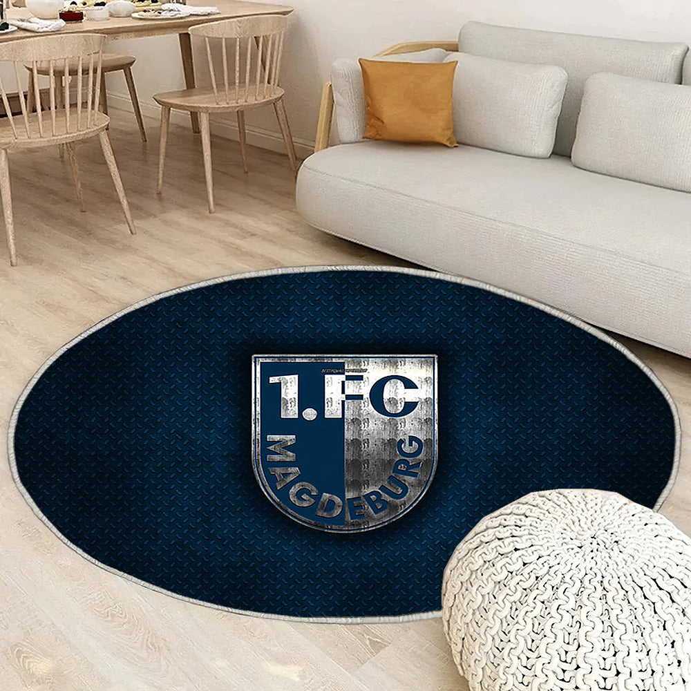Magdebourg Fc Tapis Sol - Tapis De Salon, Bundesliga 2 Club De Football Allemand Tapis Art, Tapis pour la décoration de la maison