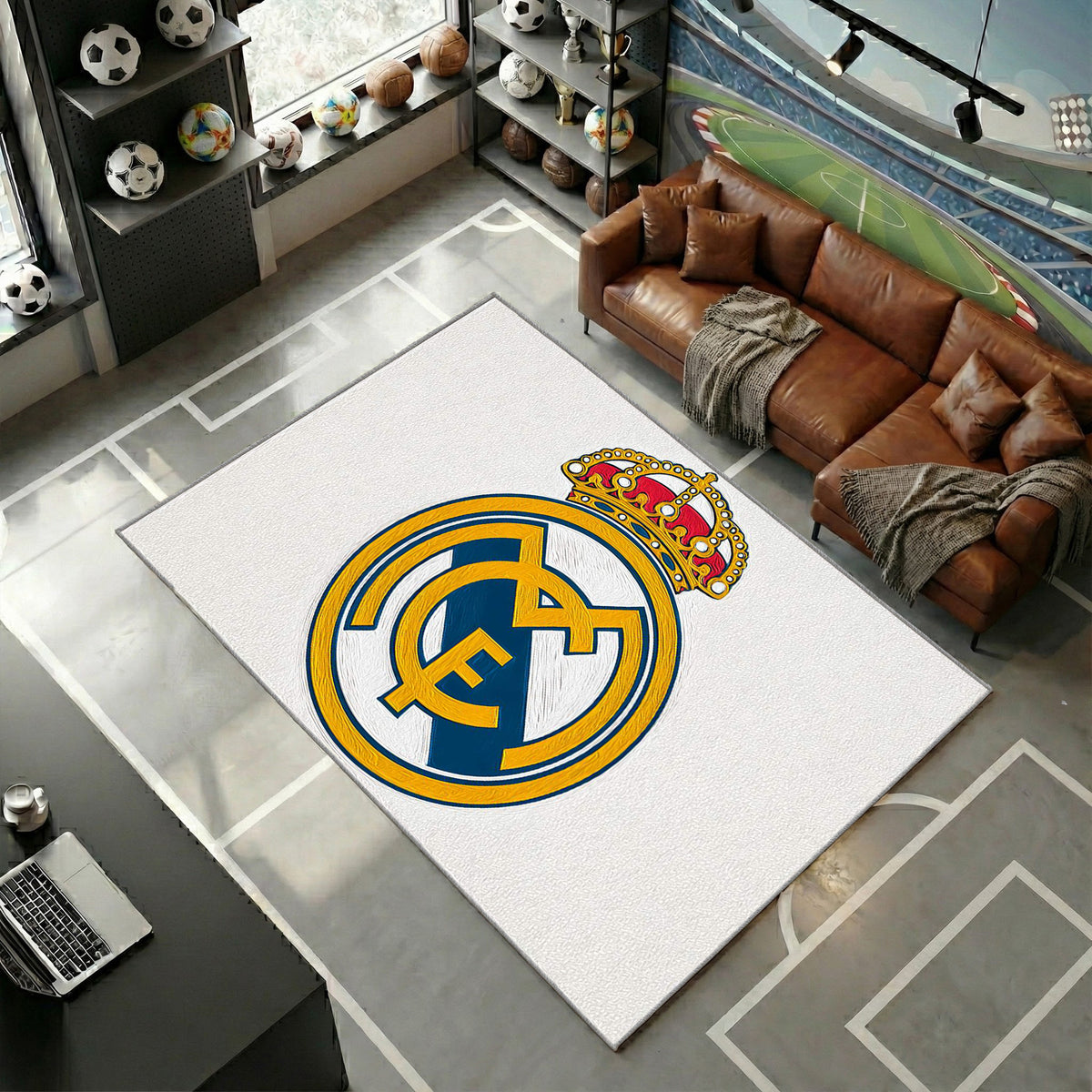 Real Madrid Couleur Neutre Style Moderne 13
