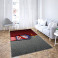 Stoke City Fcpremier League Tapis Sol - Tapis De Salon, Stoke-On-Trent Angleterre Tapis Art, Tapis pour la décoration de la maison
