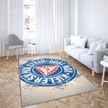 Holstein Kiel Fc Paint Artgerman Football Team Bundesliga 2 Tapis Sol - Tapis De Salon, fond blanc Tapis Art, Tapis pour la décoration de la maison