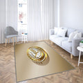 Hertha Bsc Tapis Sol - Tapis De Salon, Golden Silverberlin Allemagne Tapis Art, Tapis pour la décoration de la maison