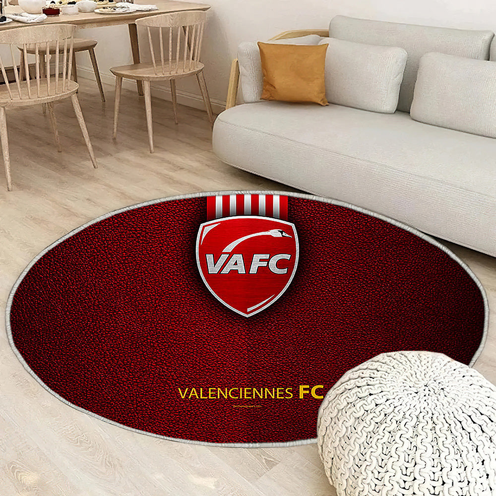 Valenciennes Fc Valenciennes Tapis Sol - Tapis De Salon, Deuxième Division Tapis Art, Tapis pour la décoration de la maison
