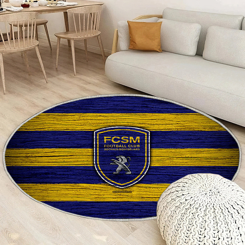 Sochaux Fc Ligue 2France Sochaux Tapis Sol - Tapis De Salon, Football Club Liga 2 Tapis Art, Tapis pour la décoration de la maison