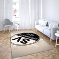 Sv Sandhausen Paint Artallemand équipe de football Bundesliga 2 Tapis Sol - Tapis De Salon, fond blanc Tapis Art, Tapis pour la décoration de la maison