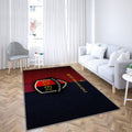 Stade Malherbe Caen Fc Club De Football Françaiscaen Tapis Sol - Tapis De Salon, France Tapis Art, Tapis pour la décoration de la maison
