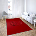 Stade De Reims Tapis Sol - Tapis De Salon, Sombre Football Français Tapis Art, Tapis pour la décoration de la maison