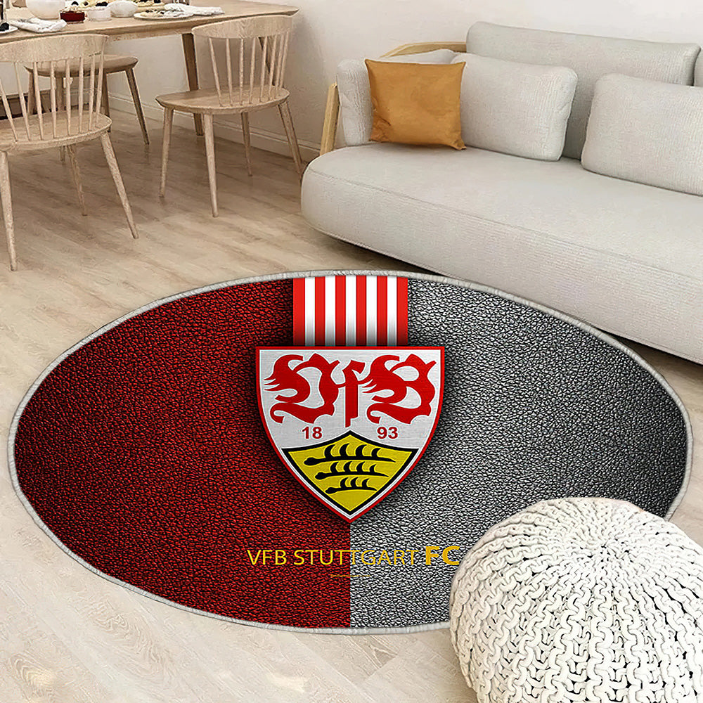 Vfb Stuttgart Fc Club de football allemand Tapis Sol - Tapis De Salon, Championnats d'Allemagne d'Allemagne Tapis Art, Tapis pour la décoration de la maison