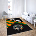 Venezia Fc Tapis Sol - Tapis De Salon, Club de Football Ionitalien Noir Tapis Art, Tapis pour la décoration de la maison