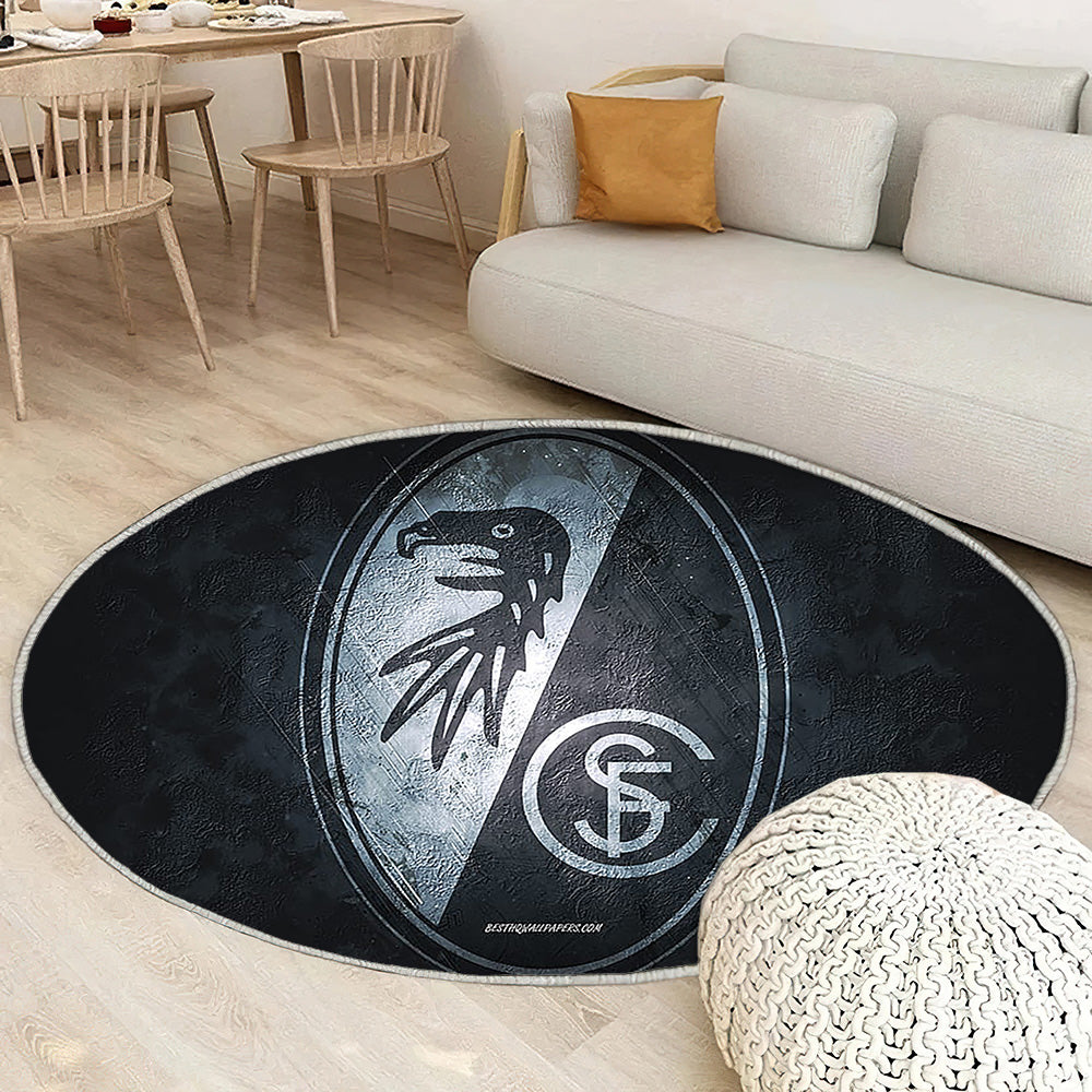 Sc Fribourg Tapis Sol - Tapis De Salon, Sc Freiburggrunge Art Tapis Art, Tapis pour la décoration de la maison