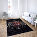 Toulouse Tapis Sol - Tapis De Salon, Tfc Ligue 1 Violet Bois Tapis Art, Tapis pour la décoration de la maison