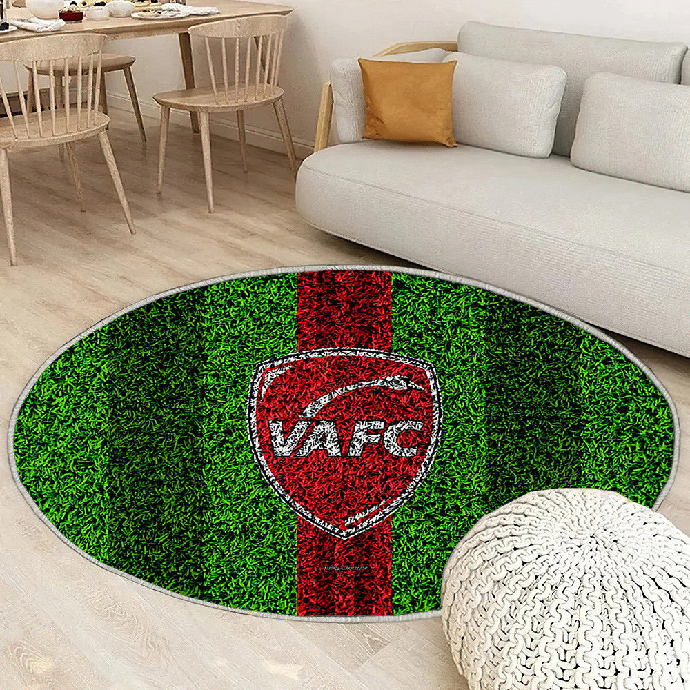 Valenciennes Fc Logo Tapis Sol - Tapis De Salon, Football Français Tapis Art, Tapis pour la décoration de la maison