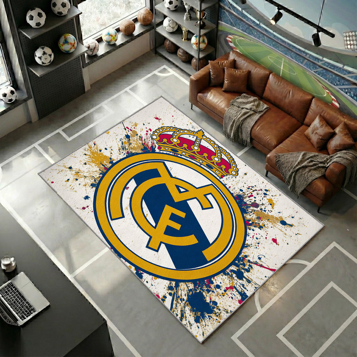 Real Madrid Couleur Neutre Style Classique 6