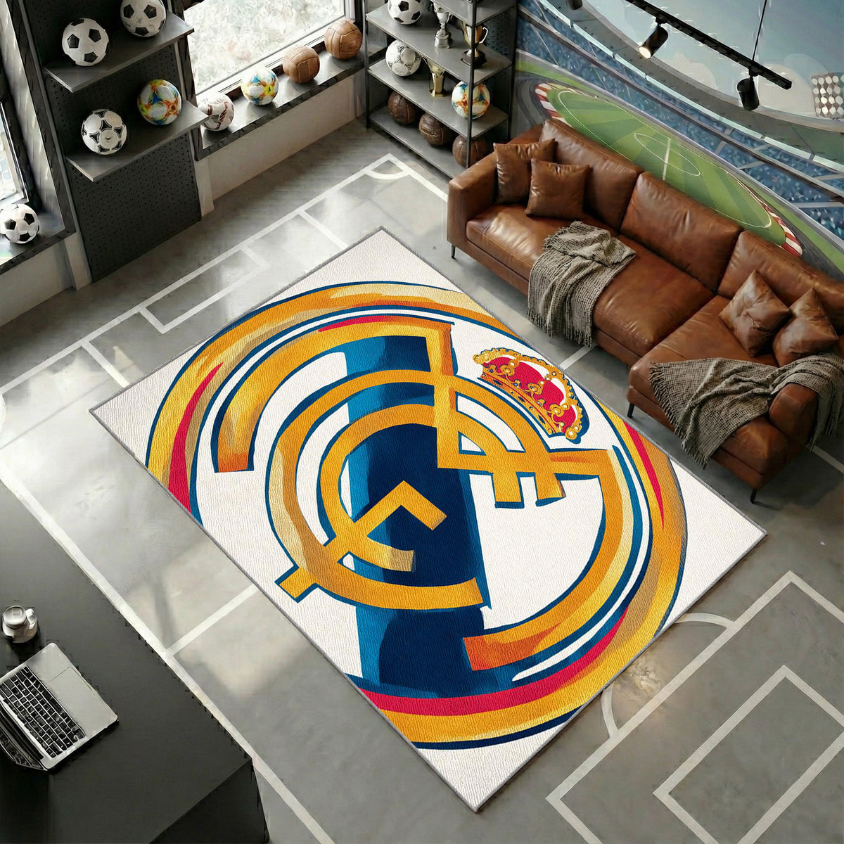 Real Madrid Couleur Neutre Style Moderne 18