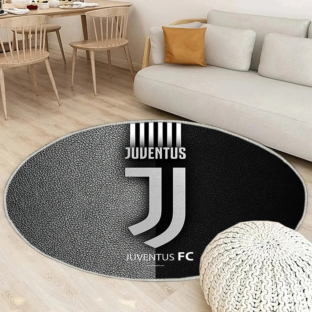 Juventus Fc Club de Football Italien Tapis Sol - Tapis De Salon, Newjuventus New Tapis Art, Tapis pour la décoration de la maison