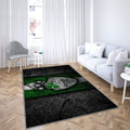 Spvgg Greuther Furth Fc Grunge Tapis Sol - Tapis De Salon, Bundesliga 2Équipe De Football Allemande Tapis Art, Tapis pour la décoration de la maison