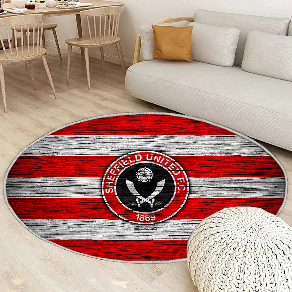 Championnat Sheffield United Fc Efl Tapis Sol - Tapis De Salon, Club de Football Angleterre Sheffield Unitedfc Sheffield United Tapis Art, Tapis pour la décoration de la maison