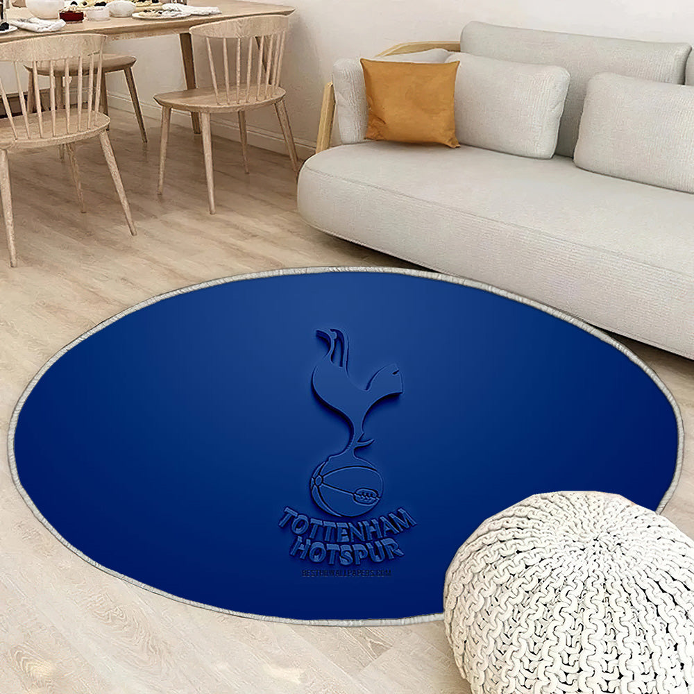 Tottenham Hotspur Fc Tapis Sol - Tapis De Salon, Blue 3Denglish Football Club Tapis Art, Tapis pour la décoration de la maison