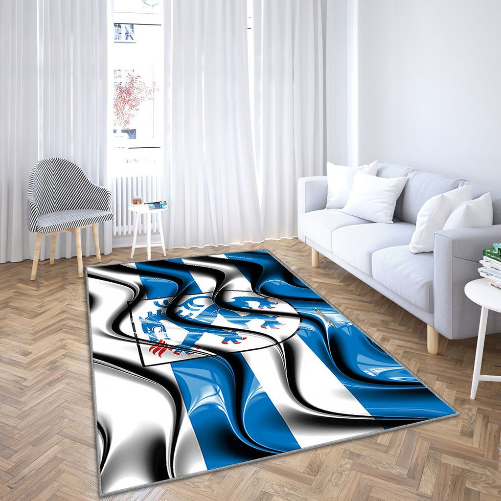 Ingolstadt Drapeau Villes D'Allemagne Tapis Sol - Tapis De Salon, Ingolstadt Ingolstadt Villes Allemandes Tapis Art, Tapis pour la décoration de la maison