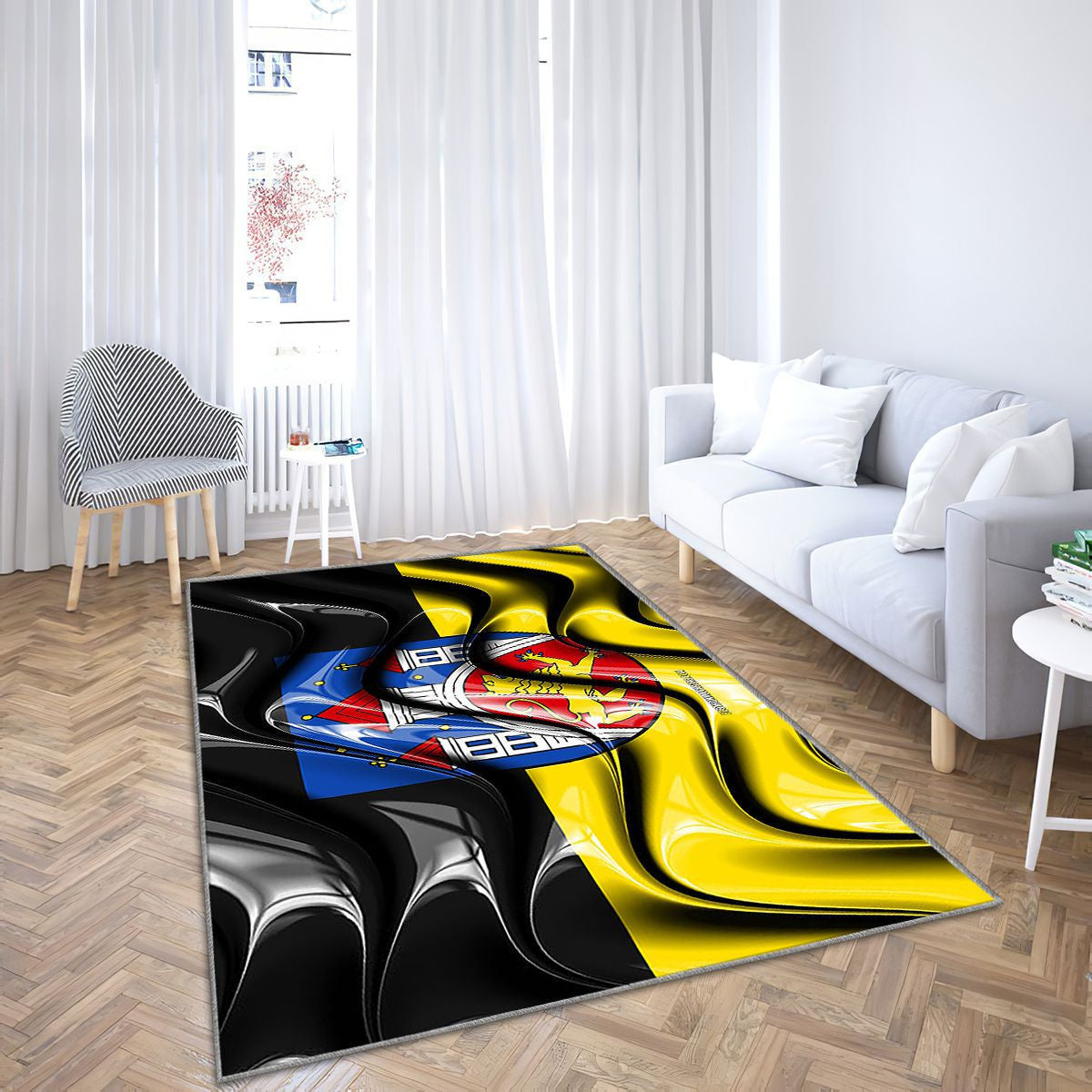 Göttingen Drapeau Villes D'Allemagne Tapis Sol - Tapis De Salon, Göttingen Göttingen Villes allemandes Tapis Art, Tapis pour la décoration de la maison