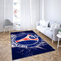 Psg FcFootball FrançaisFond Bleu Tapis Sol - Tapis De Salon, Tapis Art, Tapis pour la décoration de la maison